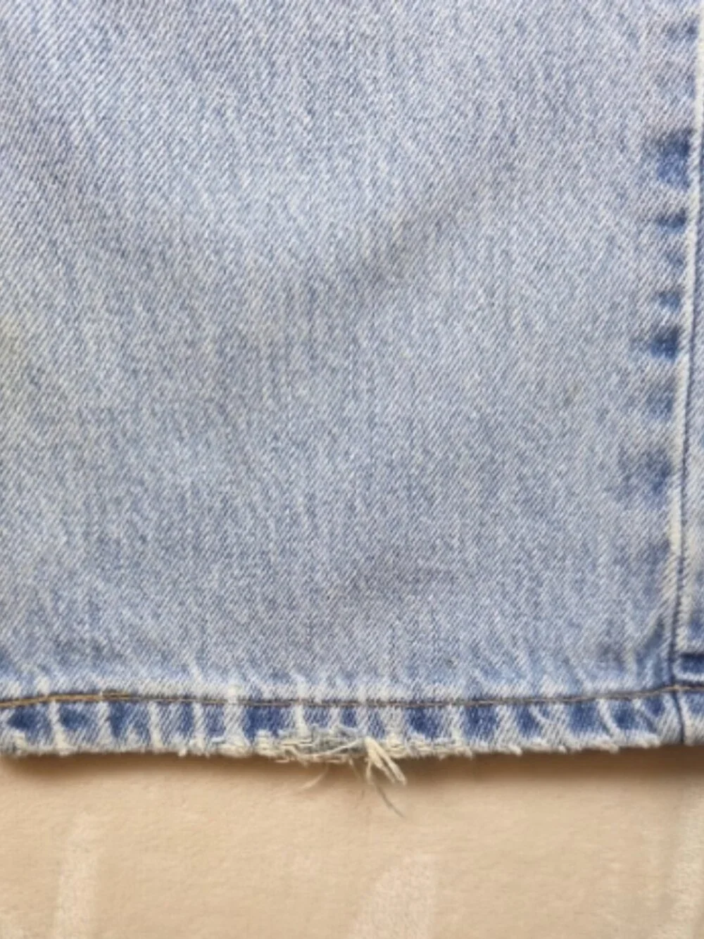 Levi’s 505 Regular Fit Straight Leg Jeans – Light Wash – Men’s W38 L30